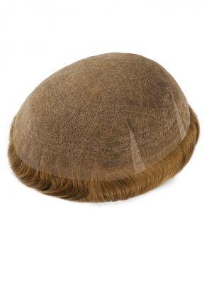 Champion-Euro | Prótesis Capilar de Cabello Europeo de Encaje Frances Completo. Altamente Transpirable y Cómodo de Usar