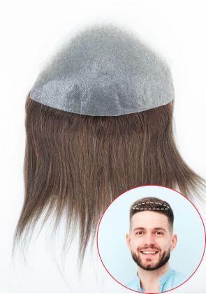 Oversized Frontal | Prótesis Capilar Frontal de Skin de 0.06mm y Base de 7"x4'' de Fácil Colocación. Altamente Realista