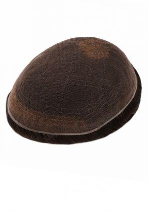 Champion Premier | Tupé de tipo Parcial de Encaje Frances con Cabello Remy. Anudado Preciso y Altamente Transpirable