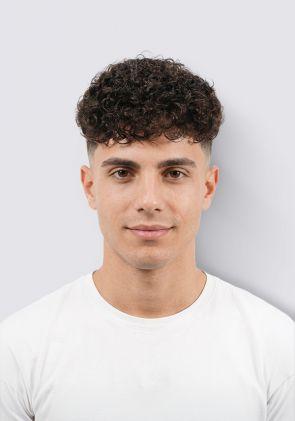 Permanente de 10mm | Prótesis Capilar Estilizado con Permanente. Rizo de 10mm. Base de Skin super delgado de 0.06mm