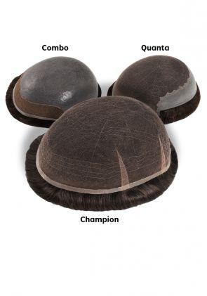 Pelucas de Encaje |Base Elaborada de Encaje Francés y Skin Delgado. Altamente Transpirable y Realista